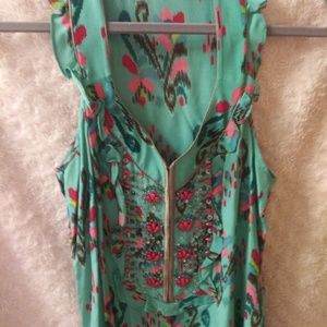 Nanette Lepore Silk Sleeveless Tank Size 4